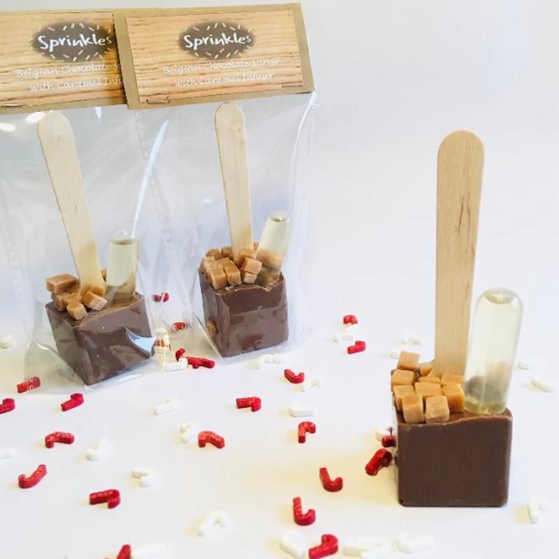 Caramel Infuser Stirrer - Infusers,Stirrers,Milk Chocolate