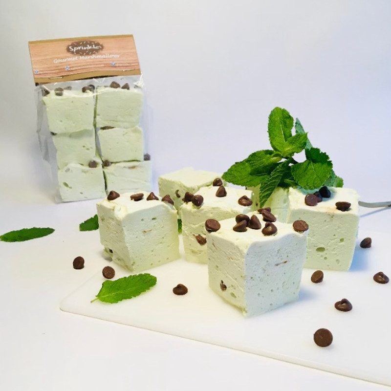 Mint Choc Chip Marshmallows - Marshmallows